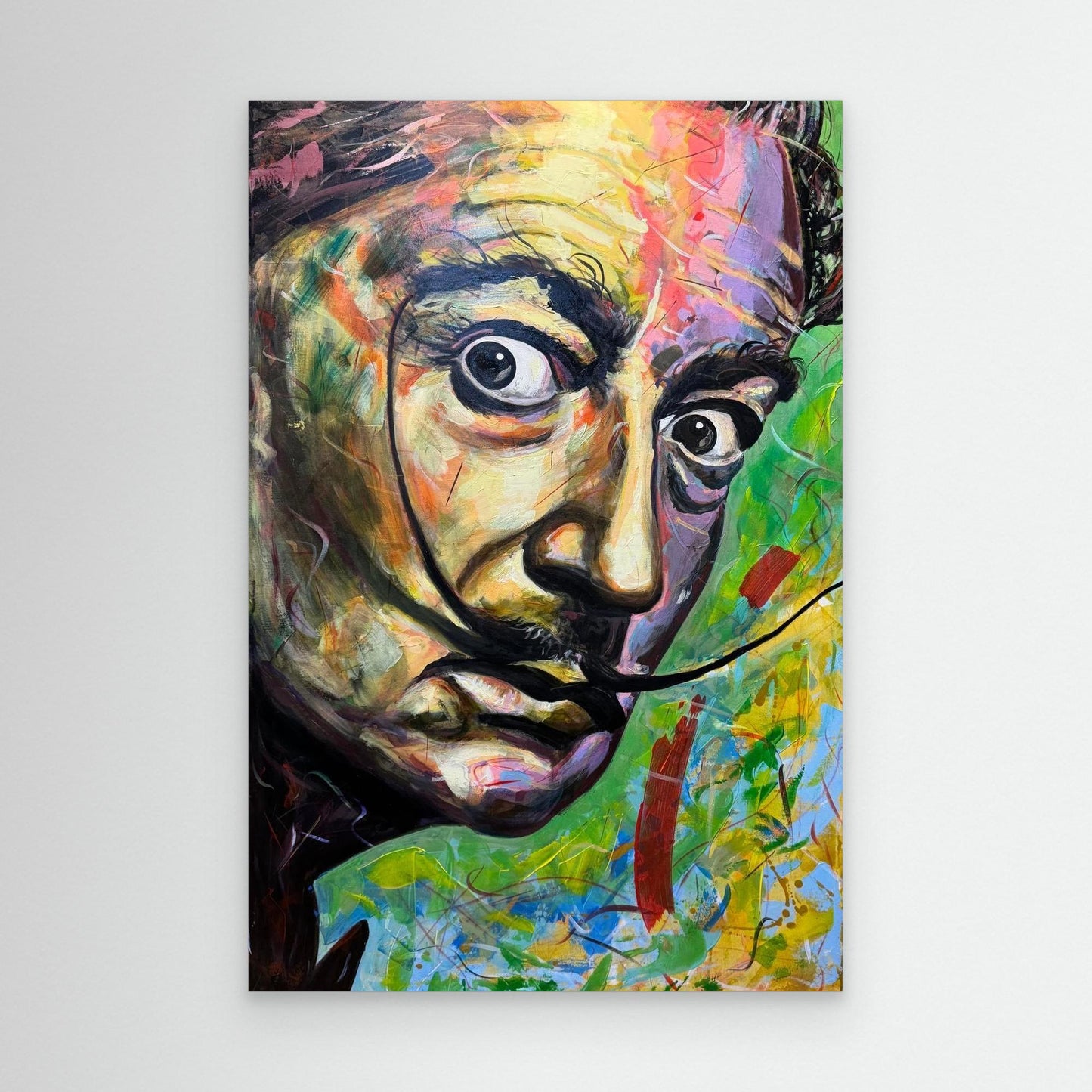SALVADOR DALI canvas print displayed on wall