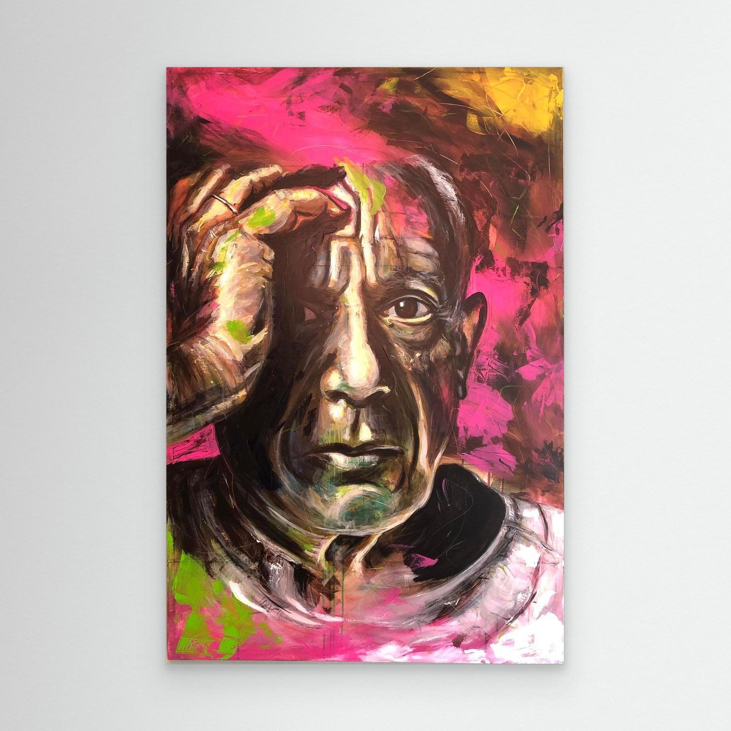 PABLO PICASSO canvas print displayed on wall