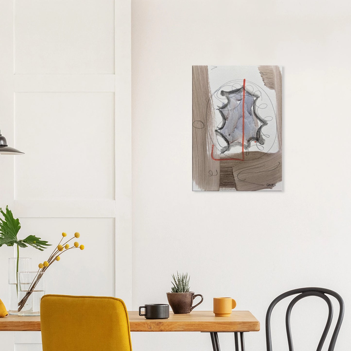EXITINGLY Canvas creating dynamic atmosphere - minimal room ambience