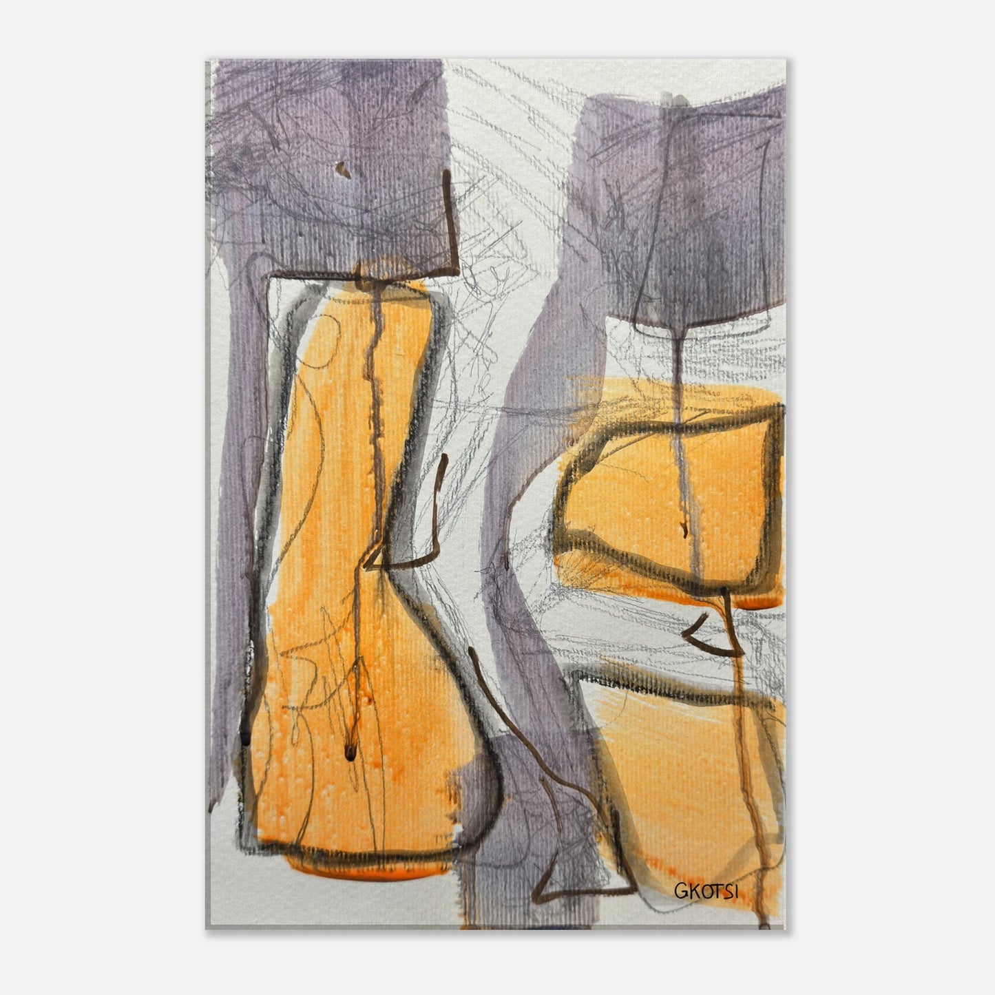 GLOBALLY Canvas print creating unified atmosphere