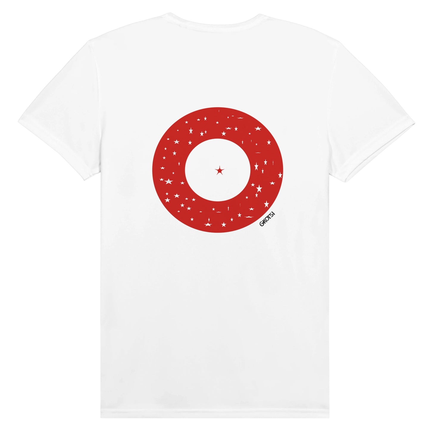 IN YOUR CENTER empowering design T-shirt back view