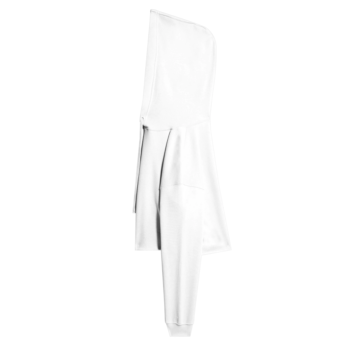 N YOUR CENTER & KNOWING motivational print full side view cropped hoodie