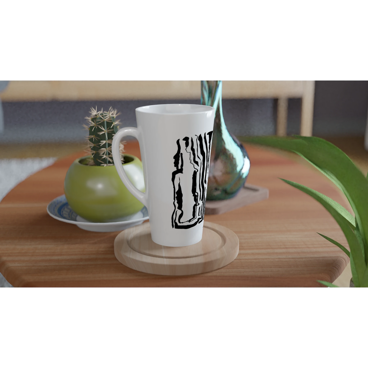 YOUR WAY Ceramic Mug on small table Mindful Quotes & Soul Notes