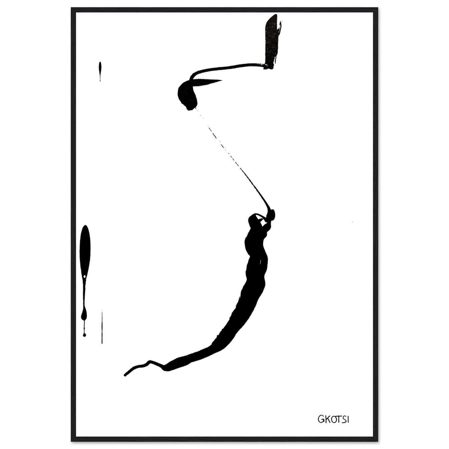YOU ARE poster print displayed on wall showing empowering design