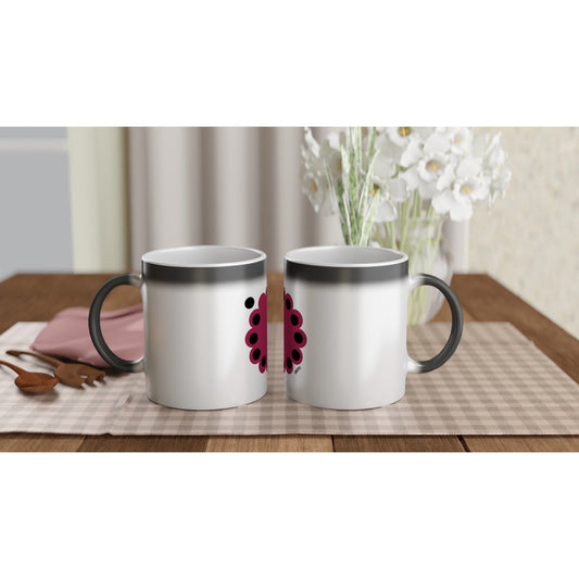 KNOWING Magic 11oz Ceramic Mugs on breakfast tray empowering design