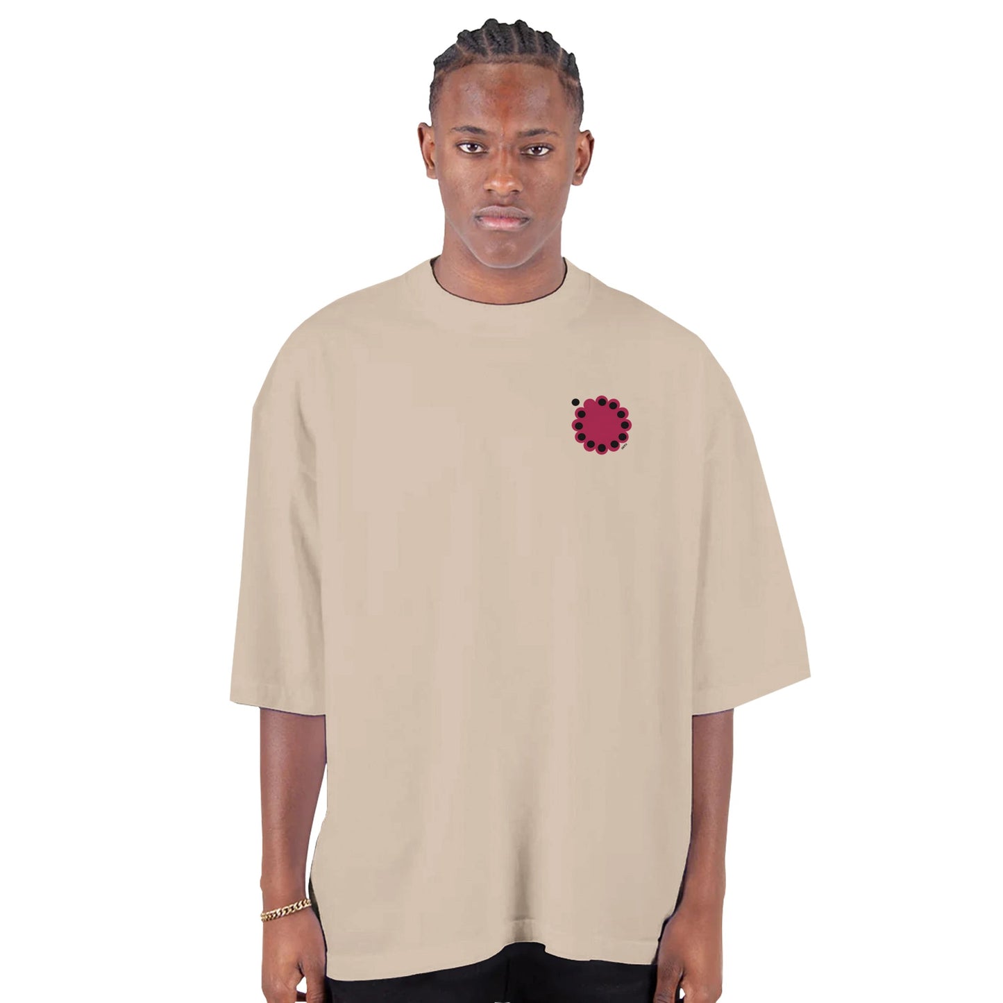 KNOWING Men's empowering design Cotton T-Shirt front view