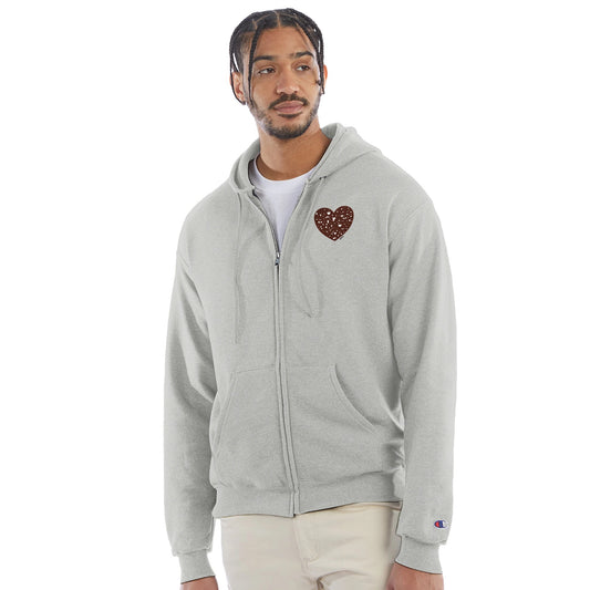 LOVE empowering design Hoodie front view