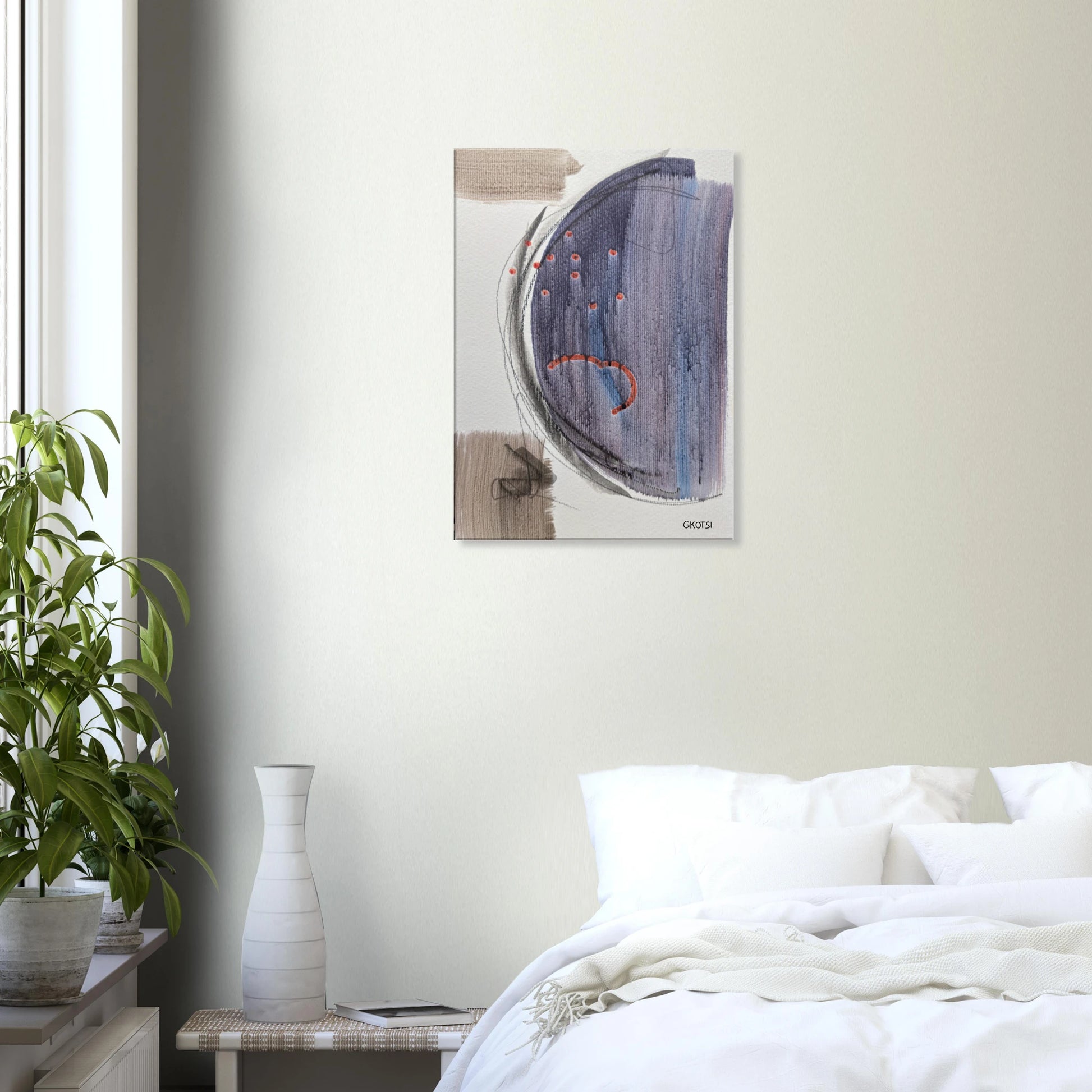 MOONY Canvas cprint reating mystical atmosphere